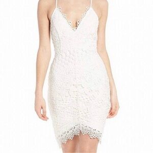 ASTR The Label Mini Crochet Lace Dress size XS